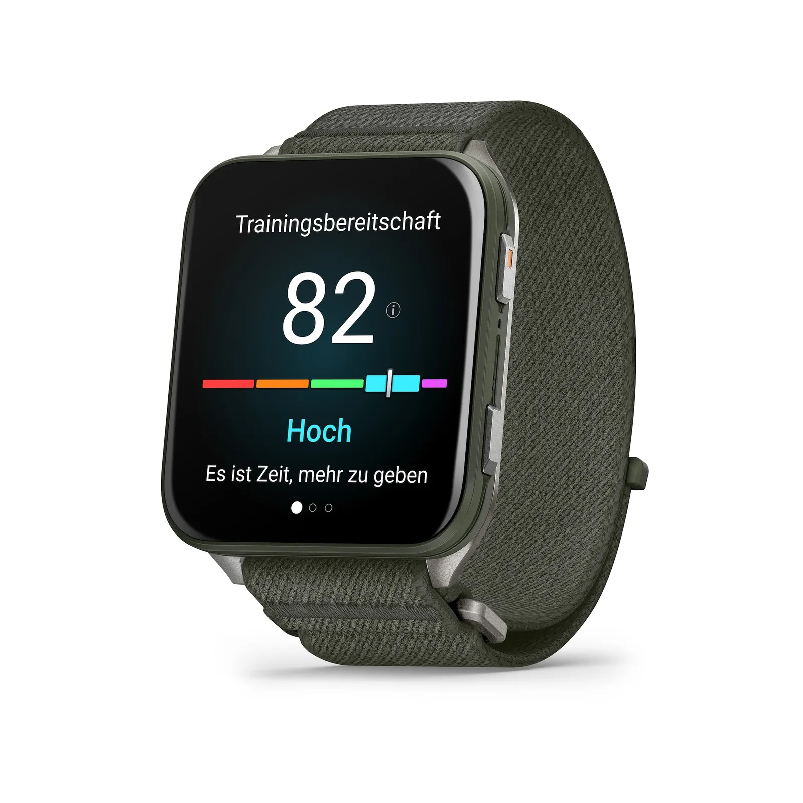 Garmin Venu® X1 Mahovinasto zelena s ComfortFit najlonskim remenom - Slika 4