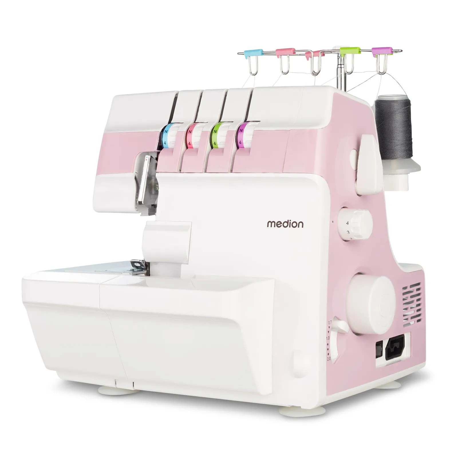 Medion LIFE® MD19169 Overlock-Nähmaschine SO90 rosa