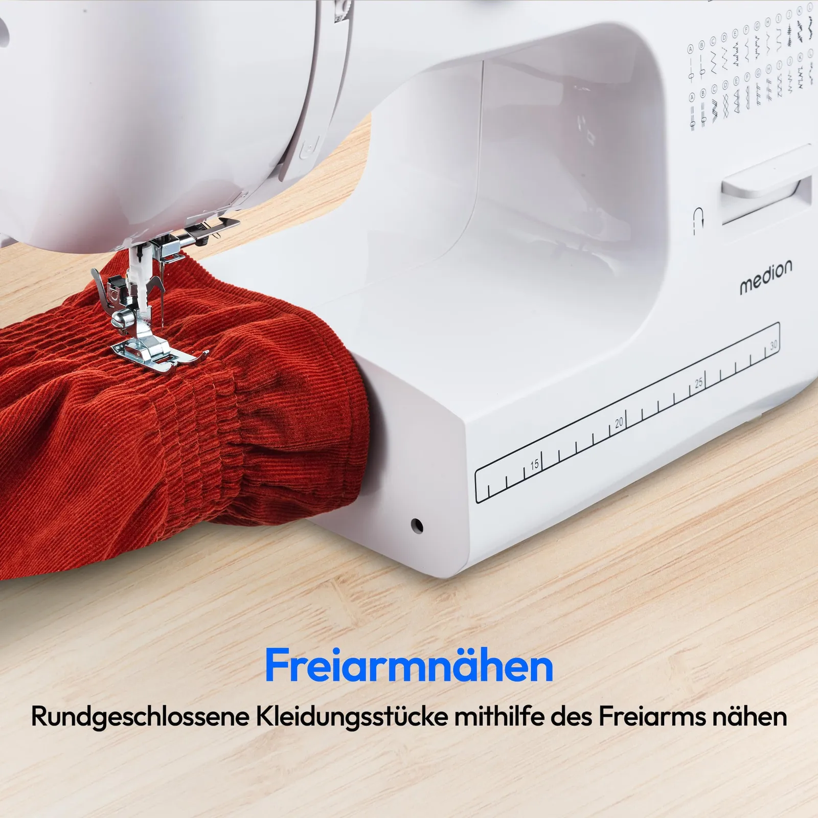Medion LIFE® MD10689 Freiarm-Nähmaschine SM60 weiß - Slika 2