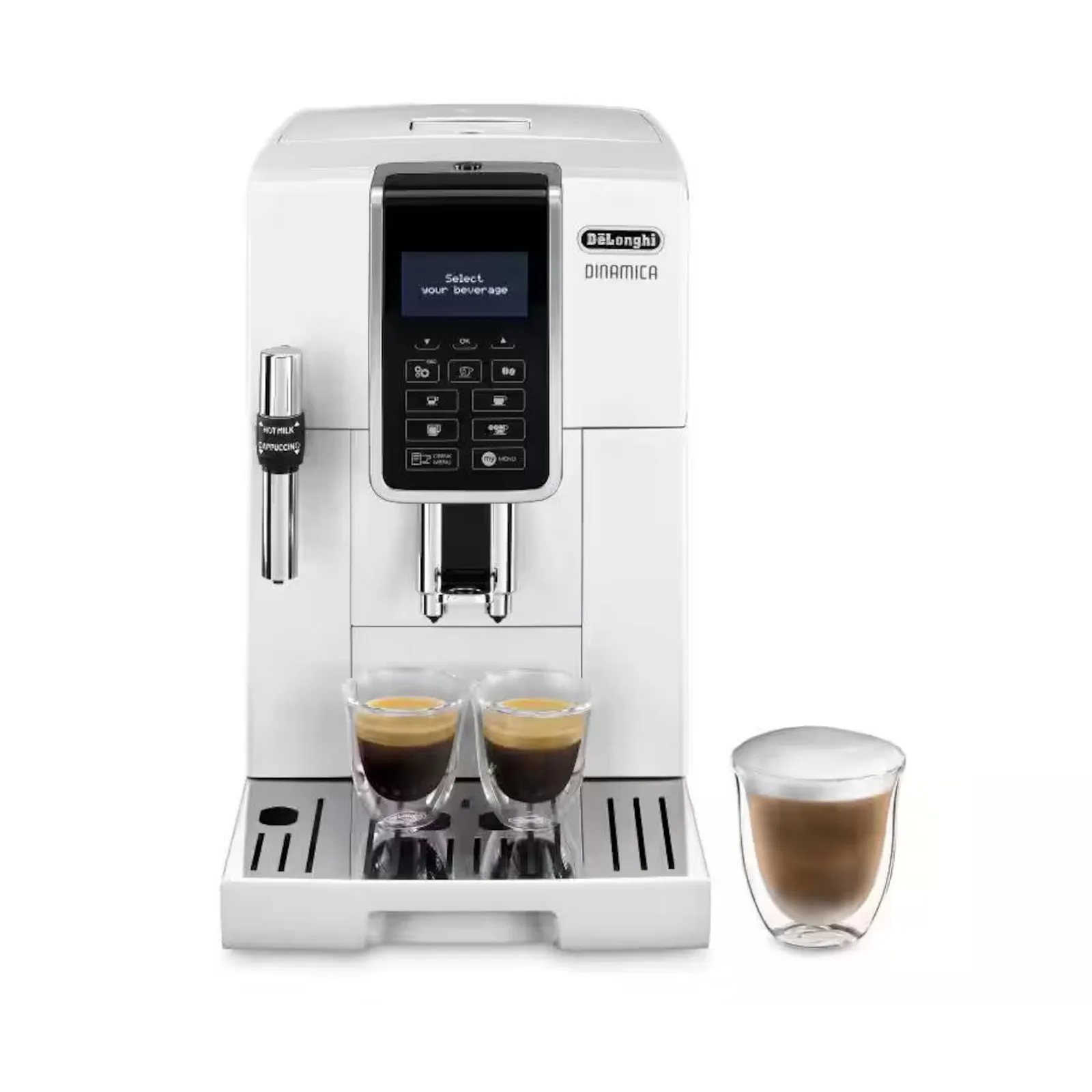 DeLonghi Aparat za espresso kavo Dinamica ECAM 350.35.W avtomatski