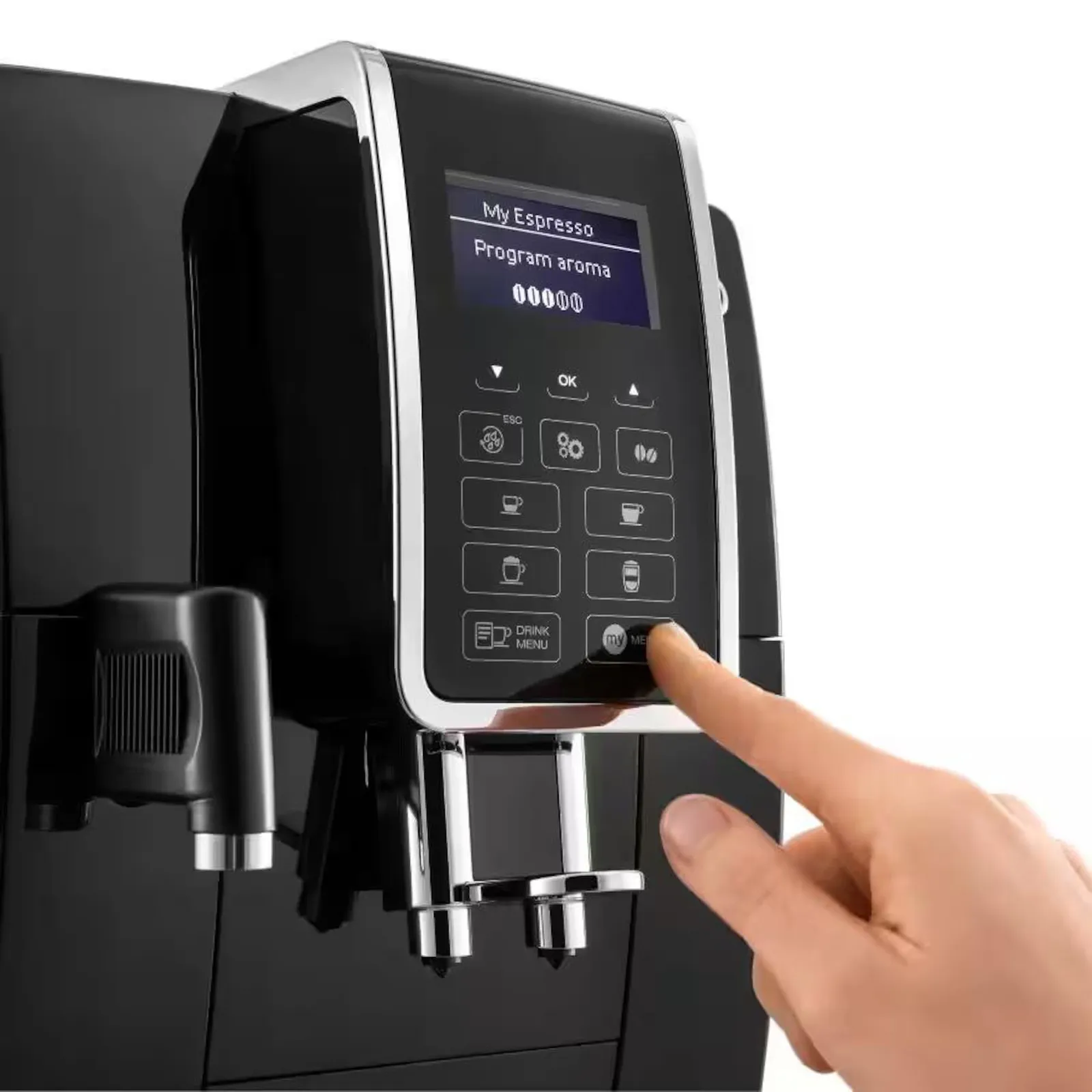 DeLonghi ECAM 350.55.B Dinamica, aparat za kavu, crni - Slika 2