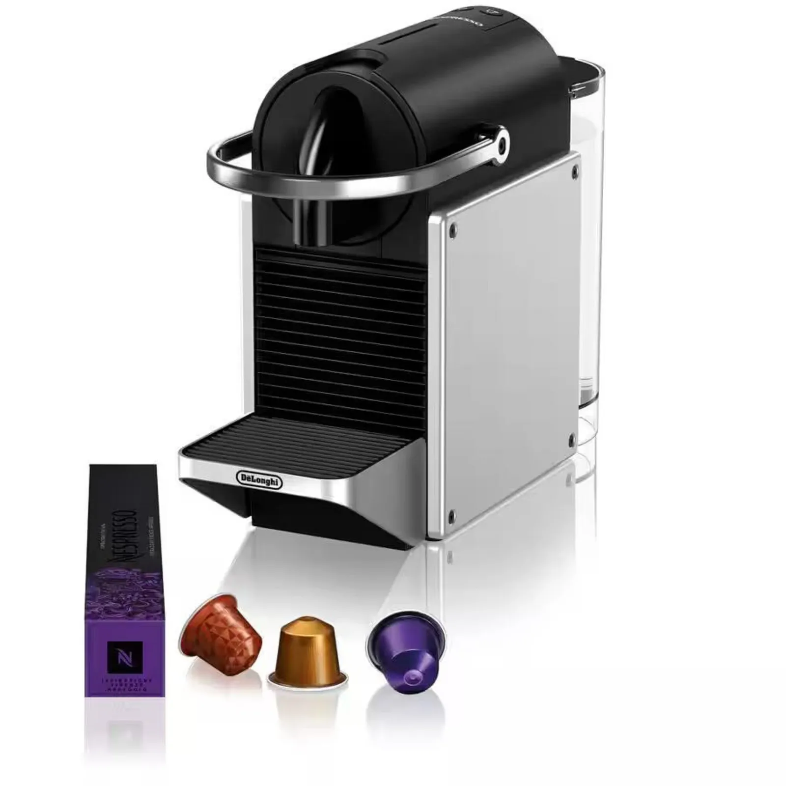 DeLonghi EN 127.S aparat za kavu, crni/srebrni