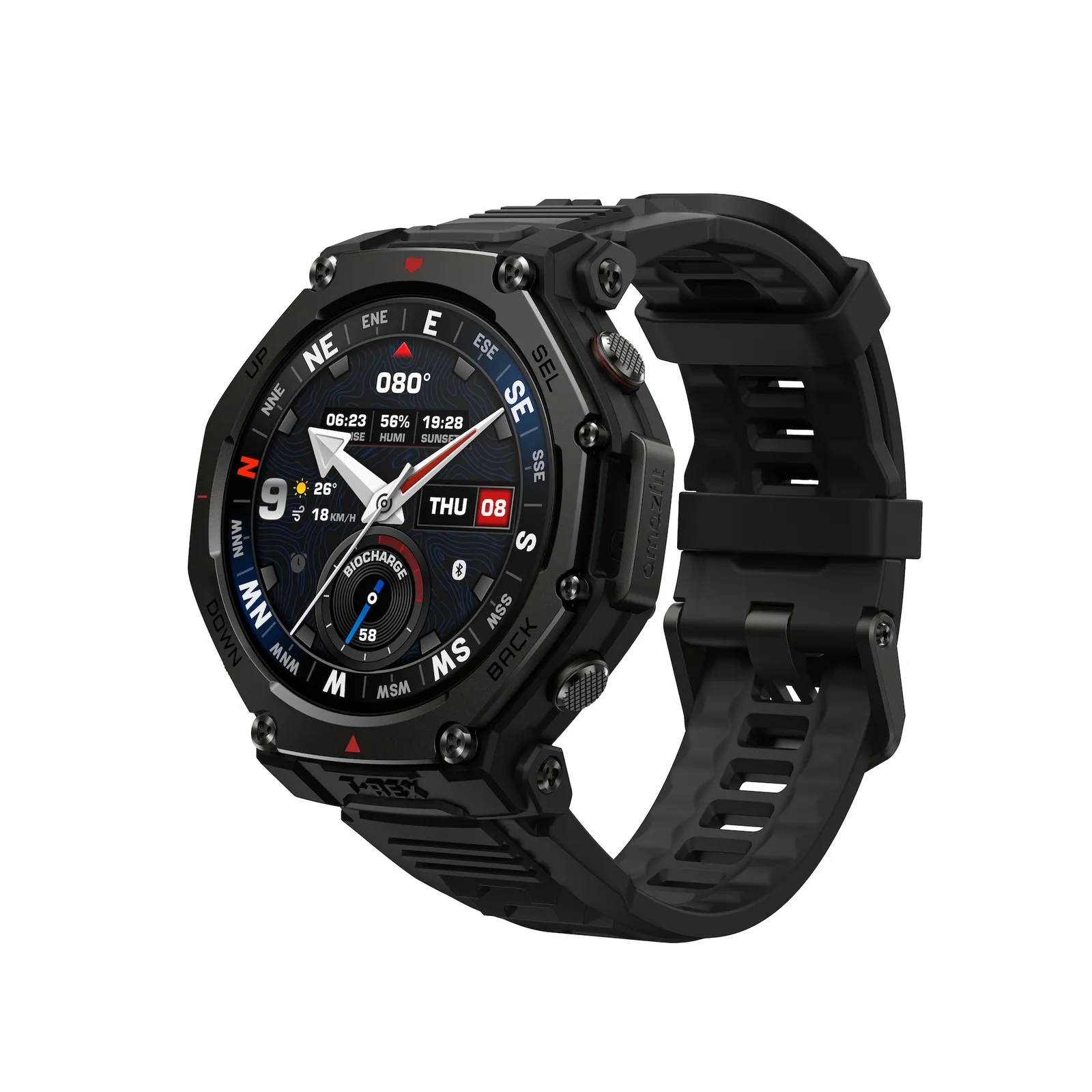 Amazfit T-Rex 3 Pro Tactical Black Smartwatch - Slika 3