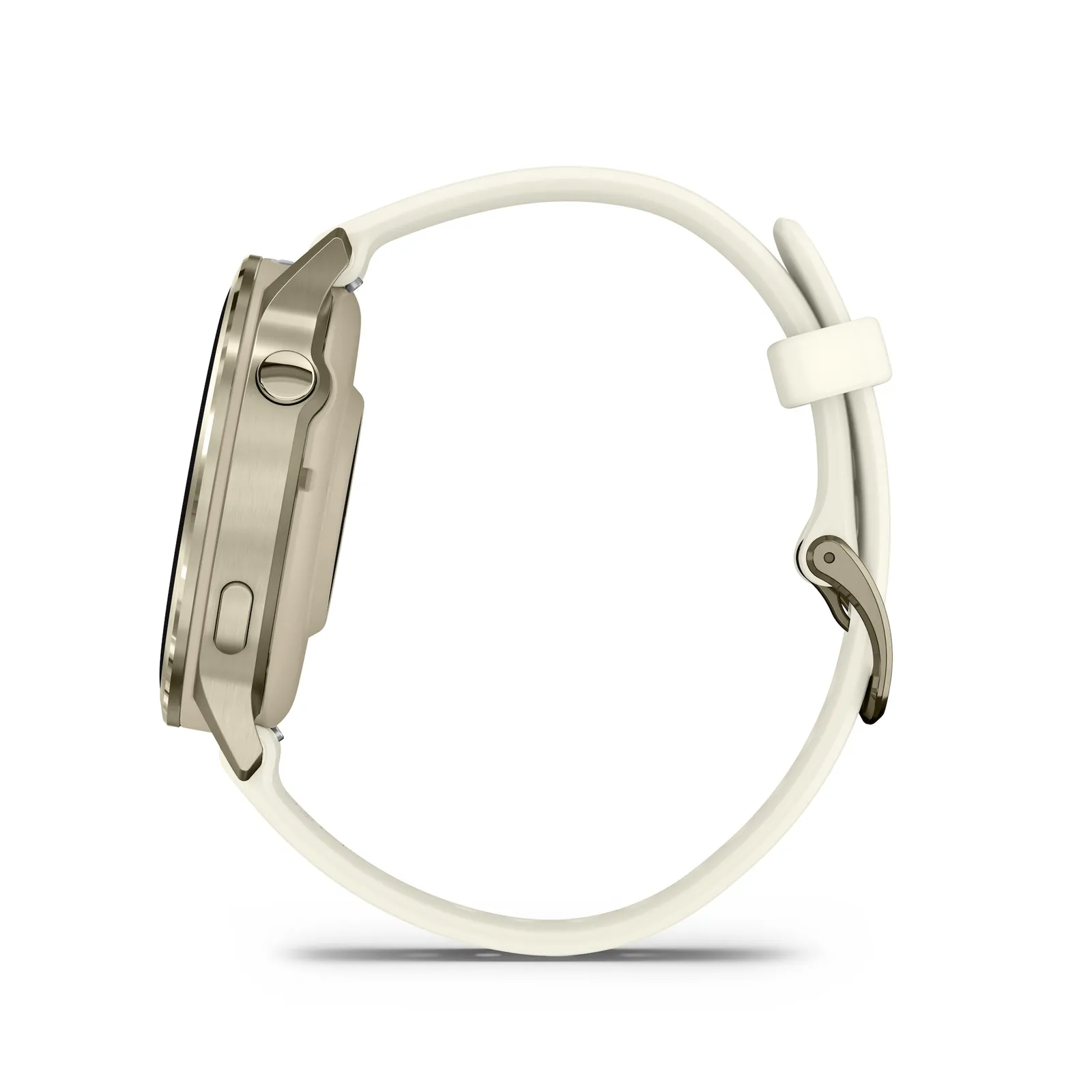 Garmin Venu® 4 - 41 mm Bež/Lunar Gold s brzim silikonskim remenom 18 mm Bone - Slika 4