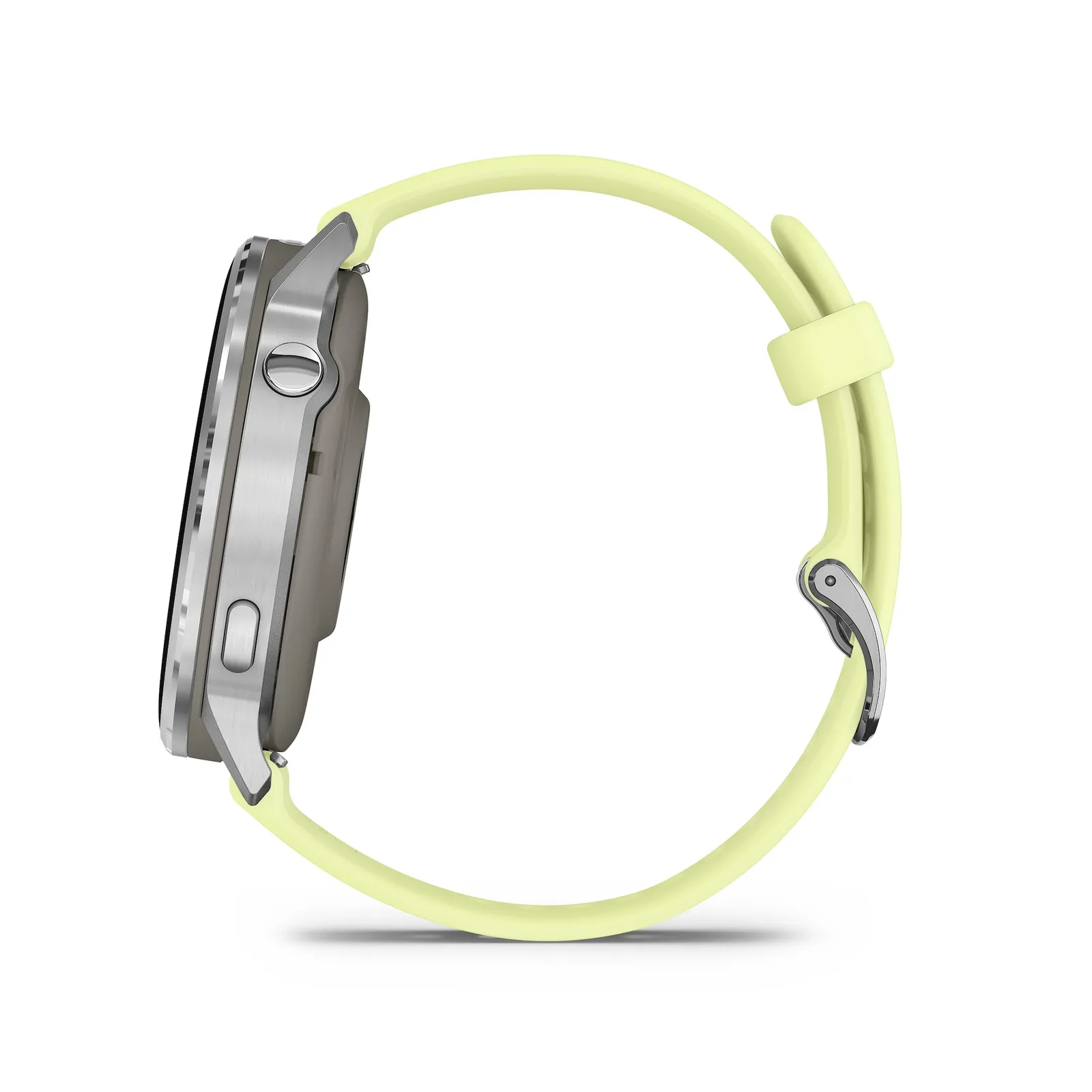 Garmin Venu® 4 - 45 mm Grau/Silber s brzim silikonskim remenom od 22 mm, limun - Slika 4