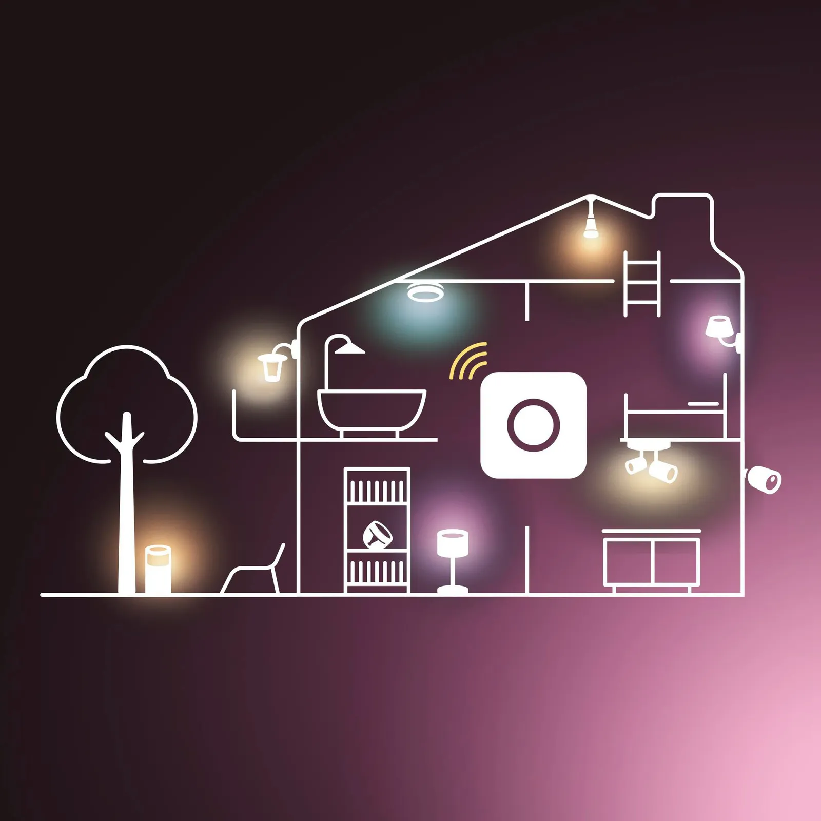 Philips Hue bijela E27 žarulja, pakiranje od četiri svjetiljke, 810lm, 60W - Slika 2