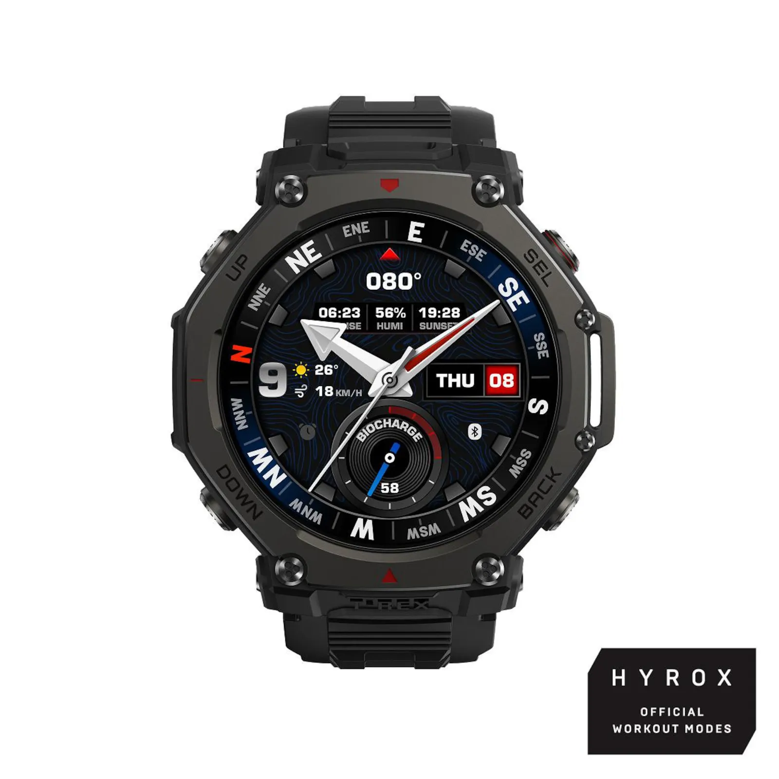 Amazfit T-Rex 3 Pro Tactical Black Smartwatch