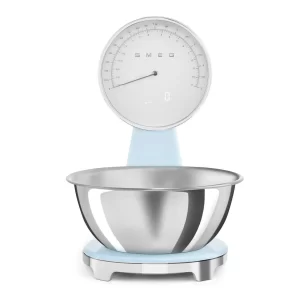 Smeg kuhinjska vaga u stilu 50-ih, pastelno plava
