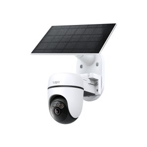 TP-Link Tapo C630 KIT solarna vanjska Pan/Tilt Wi-Fi sigurnosna kamera, 3K 5MP, 360° AI praćenje, noćni prikaz u boji, IP65, microSD do 512GB