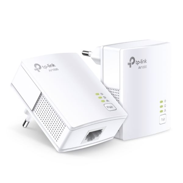 TP-Link AV1000 Gigabit Powerline Starter Kit, TPL-TL-PA7017 KIT