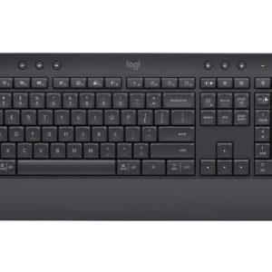 Logitech K650 Signature bežična tipkovnica, USB, crna (920-010945)