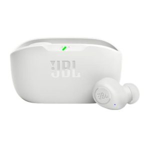 JBL Vibe Buds 2, BT5.3, in-ear bežične slušalice s mikrofonom, ANC, IP54, bijele