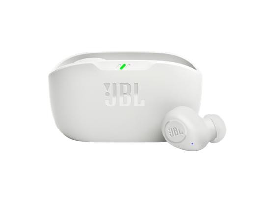 JBL Vibe Buds 2, BT5.3, in-ear bežične slušalice s mikrofonom, ANC, IP54, bijele