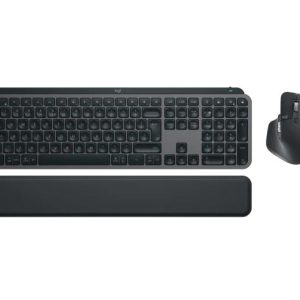 Logitech MX Keys S Combo, bežična tipkovnica+miš, graphite