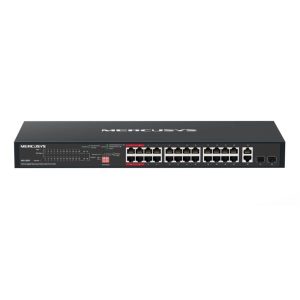 Mercusys 28-Port Gigabit Rackmount Switch with 24-Port PoE