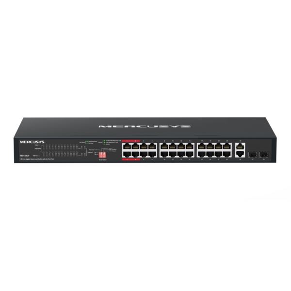 Mercusys 28-Port Gigabit Rackmount Switch with 24-Port PoE