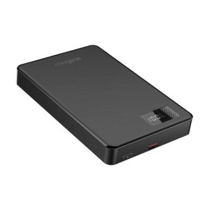 Gembird 15 W Magnetic wireless powerbank with LCD, 10000 mAh, black