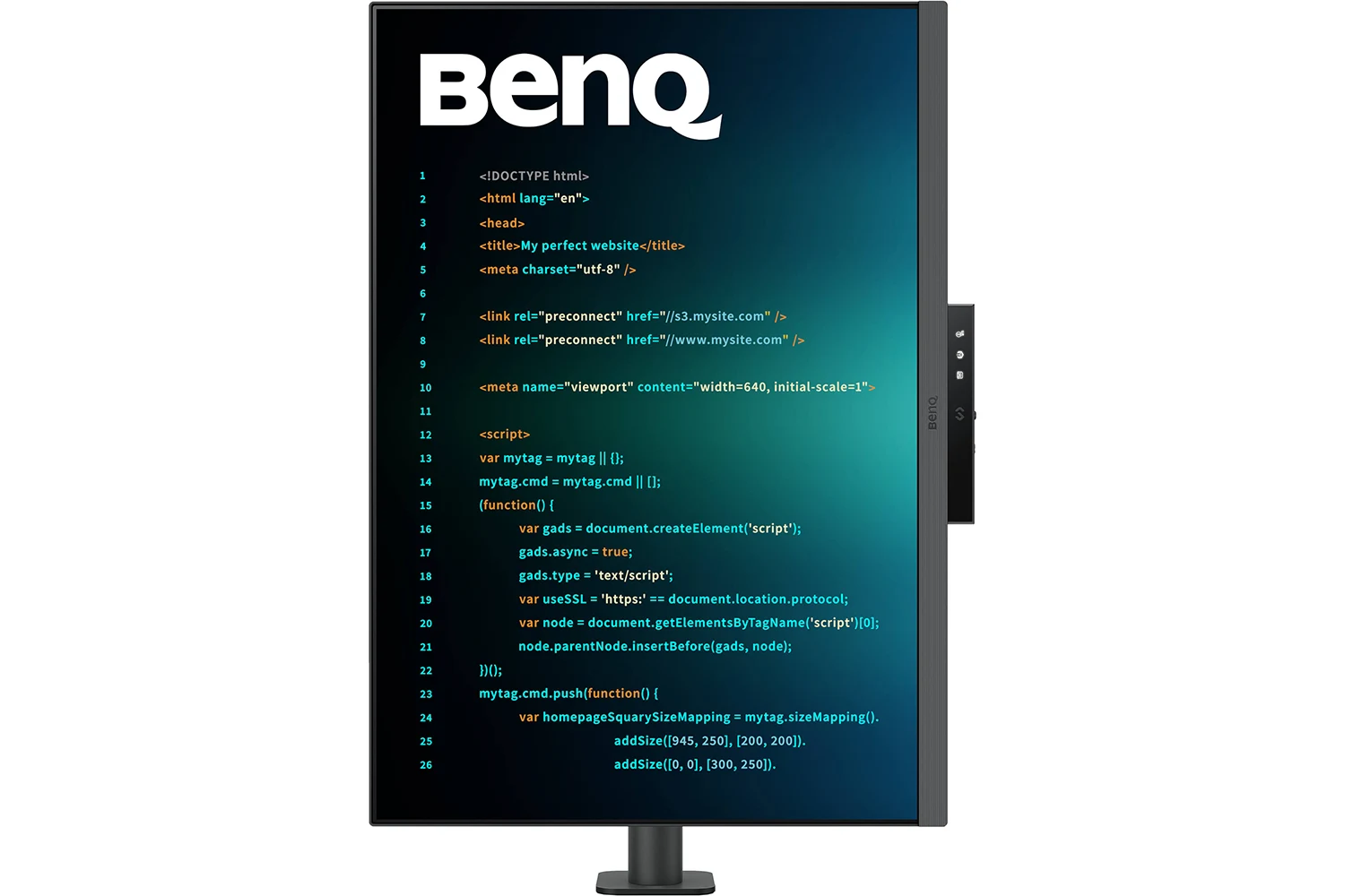 Benq RD280UA monitor, 28", 4K, HDR, USB-C IPS - Slika 2
