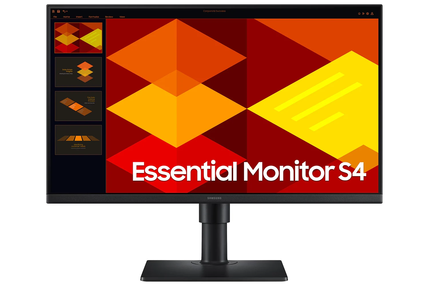 SAMSUNG LS24D406GAUXEN monitor, 24", FullHD, 100Hz, Zvuč., IPS