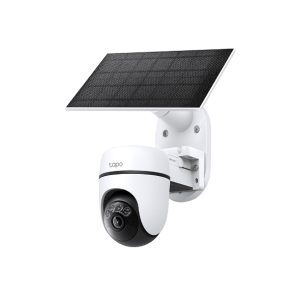 TP-Link Tapo C610 KIT solarna vanjska nadzorna kamera, 2K 3MP, 360° praćenje, WiFi, noćni prikaz u boji, IP65, microSD do 512GB