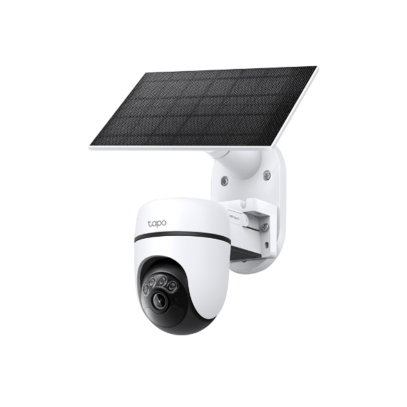 TP-Link Tapo C610 KIT solarna vanjska nadzorna kamera, 2K 3MP, 360° praćenje, WiFi, noćni prikaz u boji, IP65, microSD do 512GB