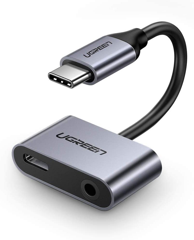 Ugreen USB-C na 3.5mm + USB-C Hub Adapter box
